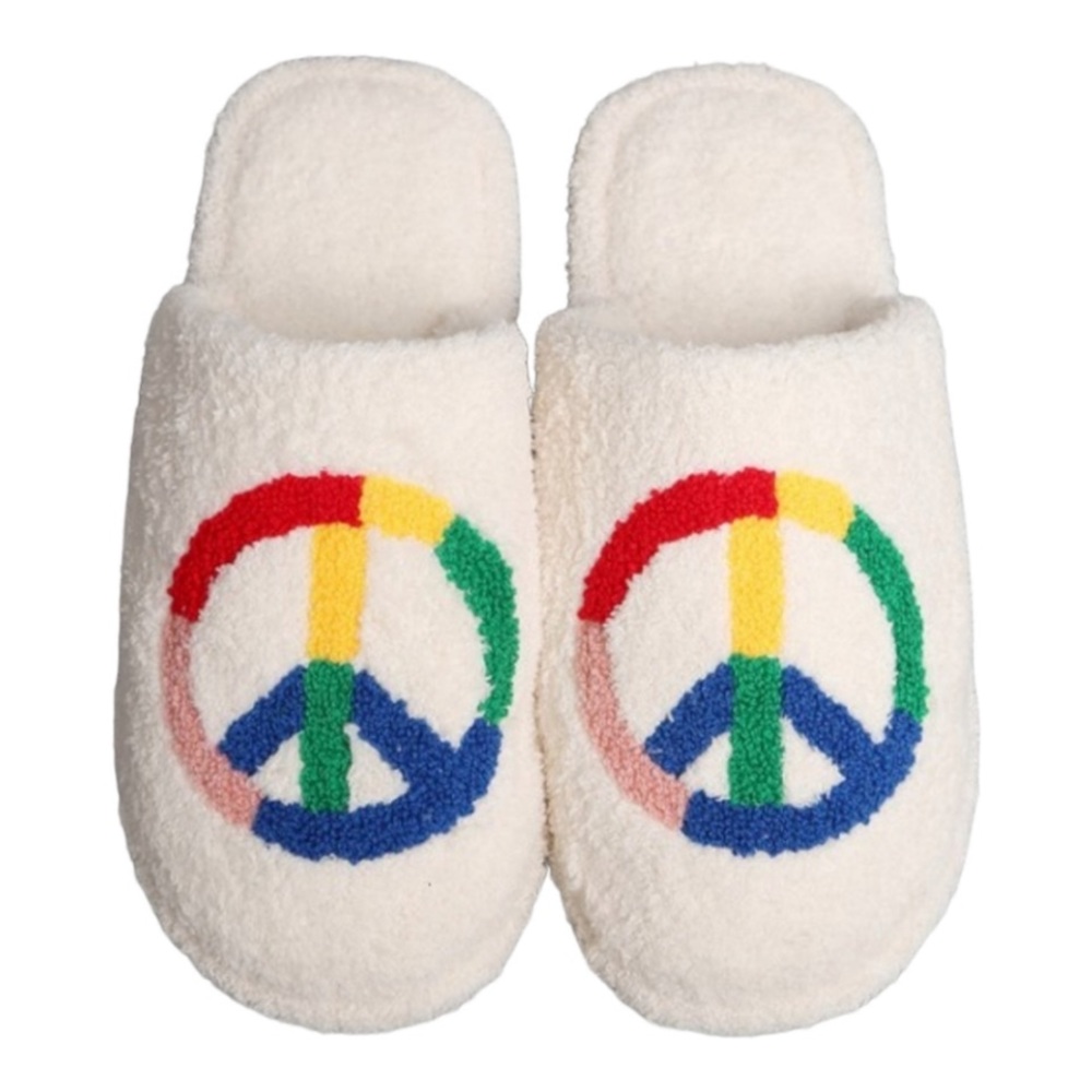 ✌️☮️💙💛💚❤️💕♥️COMFYLUXE SLIPPERS